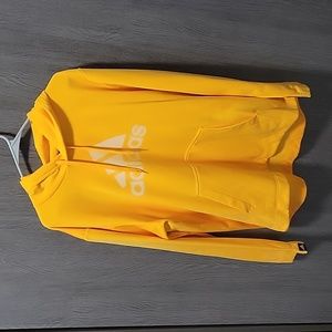Adidas Yellow Hoodie XL